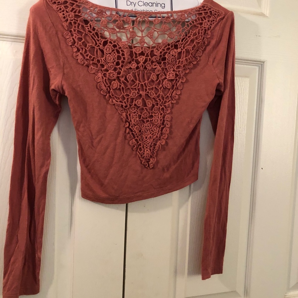 Knit top (back view shown) Adult XS